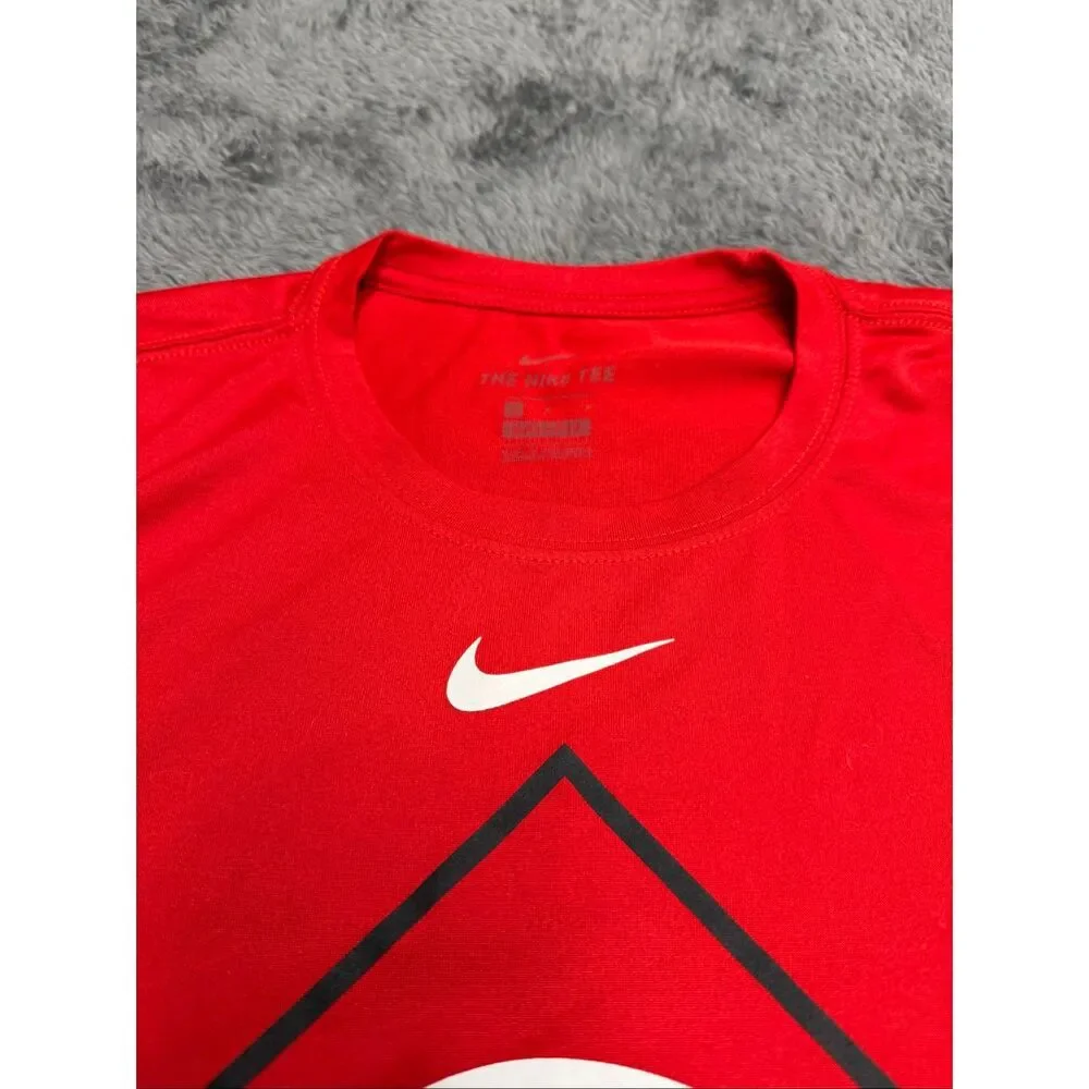 Nike Cincinnati Reds Dri Fit Red T-shirt, Size Men’s Large